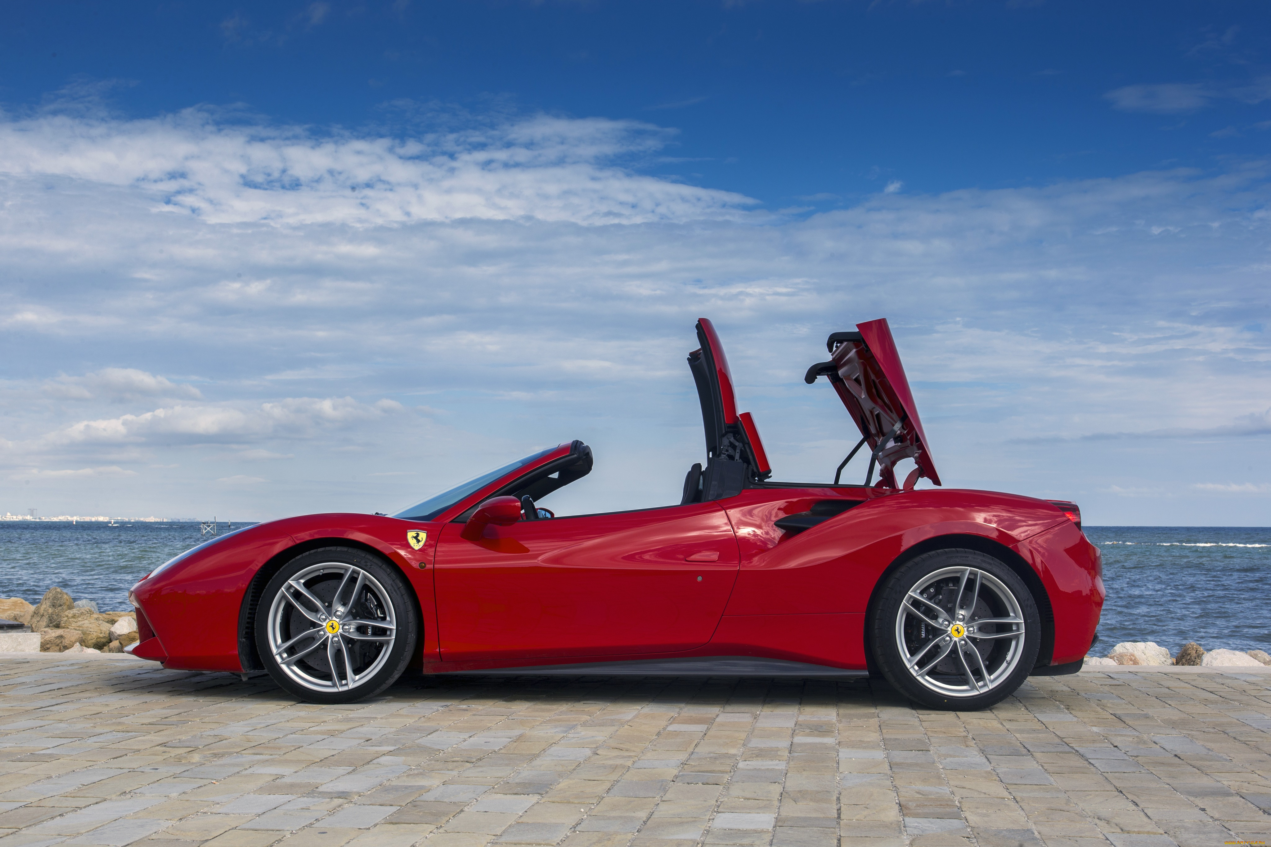 , ferrari, , 2015, spider, 488
